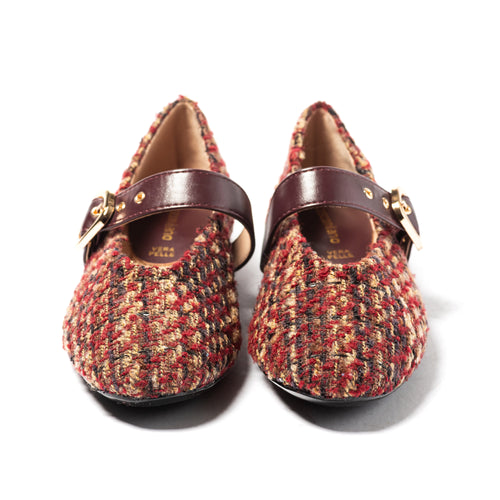 Ballerine Francesco Milano – Rosso e Bordeaux