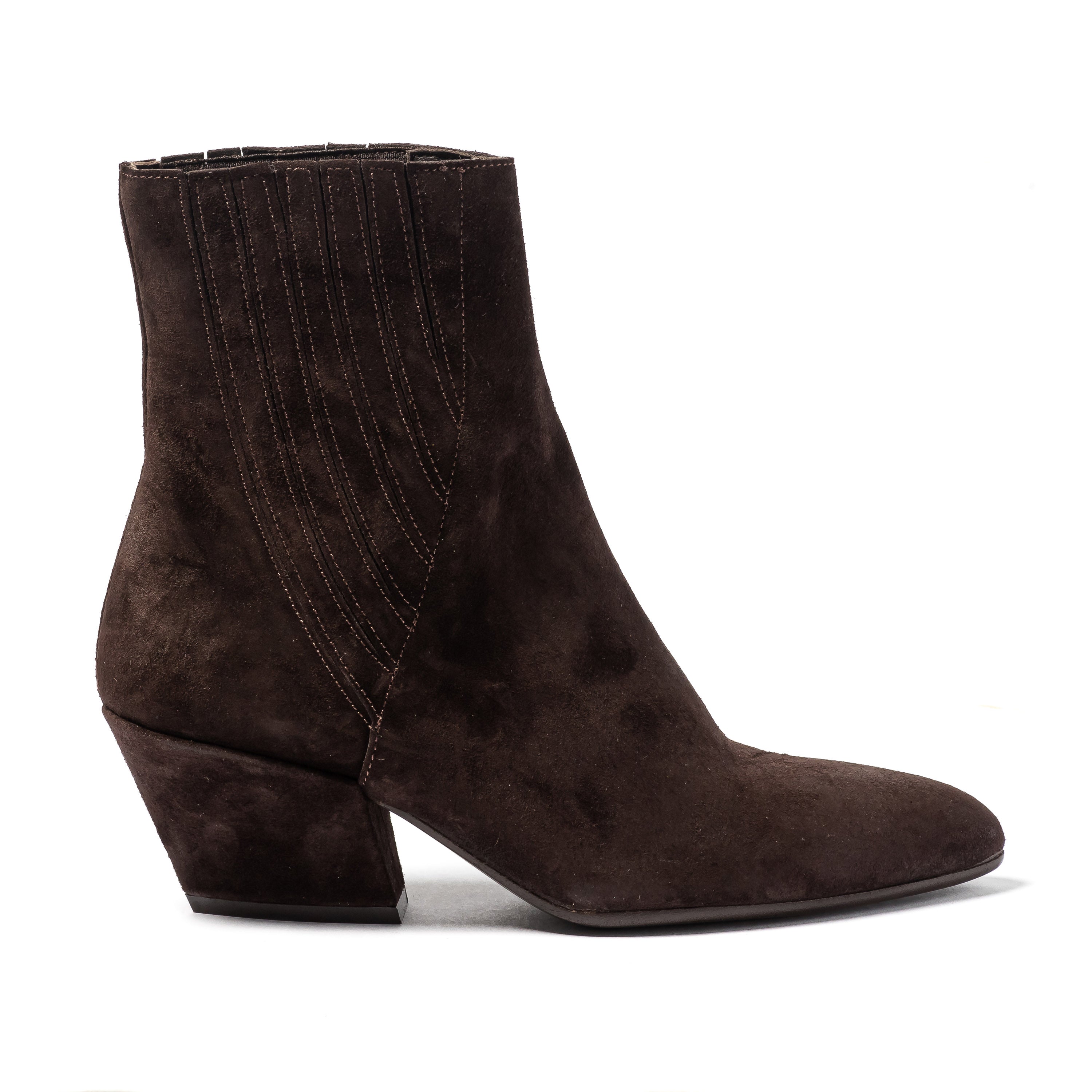 UAU TRONCHETTI TEXANI IN CAMOSCIO MARRONE