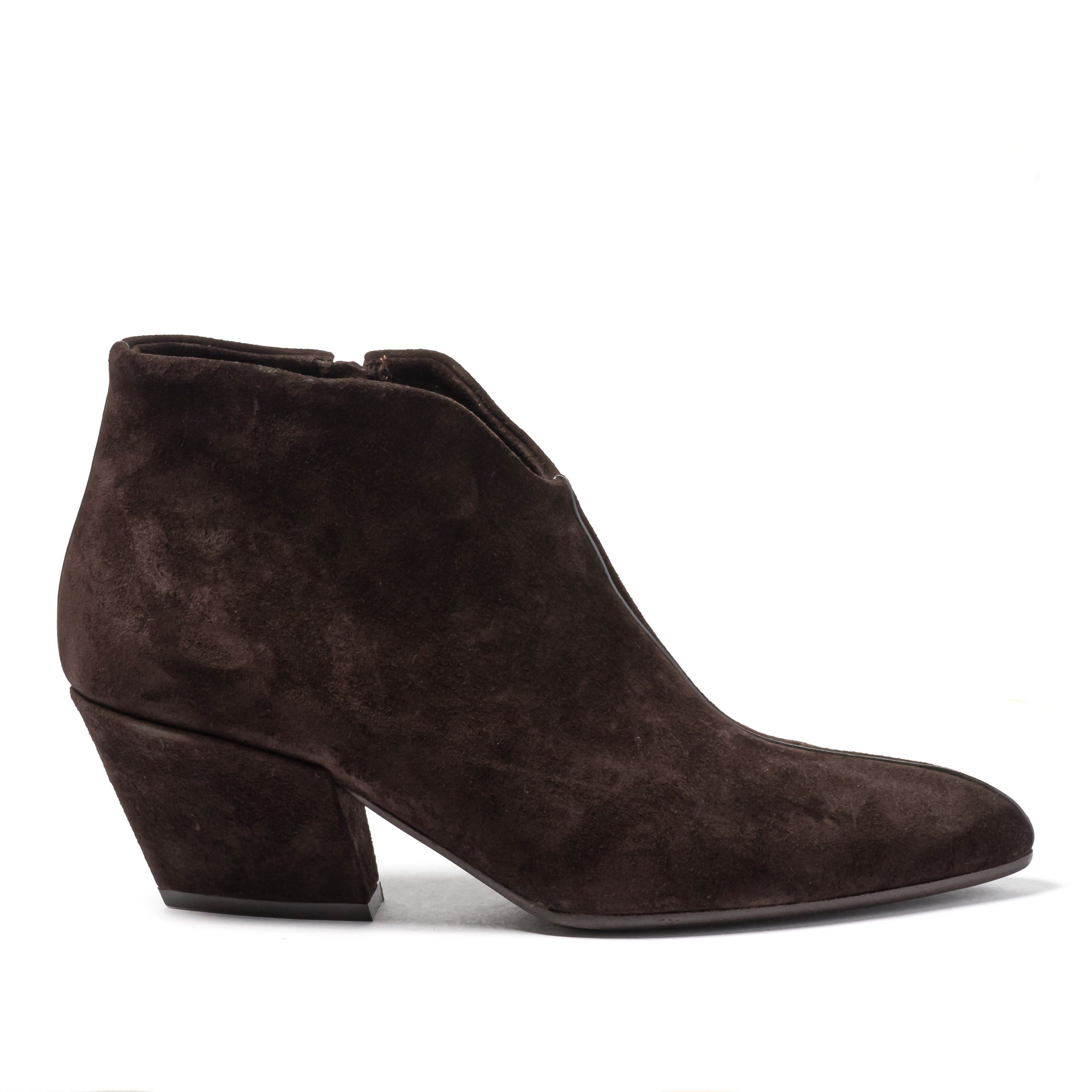 UAU TRONCHETTI TEXANI IN CAMOSCIO MARRONE